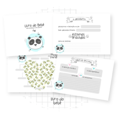 Livro do bebê - Panda escandinavo - comprar online