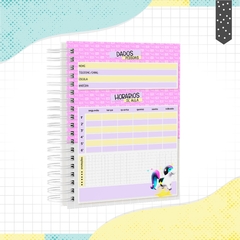 Caderno PKXD 01 - tamanho colegial - comprar online