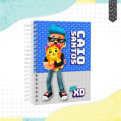 Caderno PKXD 02 - tamanho colegial