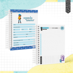 Agenda escolar permanente - 1 dia por página - PK XD 02 - comprar online