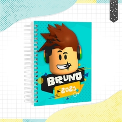 Caderno Roblox - tamanho colegial