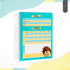 Caderno Roblox - tamanho colegial - comprar online