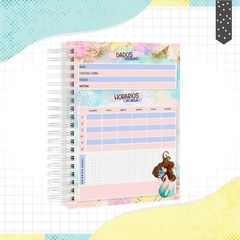 Caderno Sereia 01 - tamanho universitário - comprar online