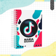 Caderno Tiktok - tamanho colegial