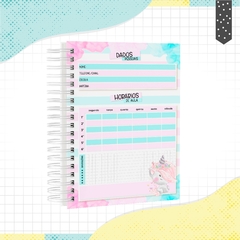 Caderno Unicórnio 01 - tamanho colegial - comprar online