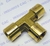 Conector Tee Bronce Rosca Hembra 1/4 Fet-04