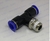 Conector Neumático Union Triple (tee) Rm 1/4 M 06mm 065-03