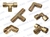 Conector Tee Bronce Rosca Macho 1/4 Mmt-020 - INSUMOS CAC