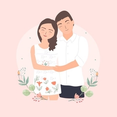 Ilustración de pareja - buy online