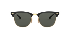 Rayban RB3716 187/58 CLUBMASTER METAL BLACK ON ARISTA POLARIZADO - comprar online