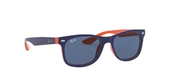 Imagen de Rayban 0RJ9052S 178/80 JUNIOR NEW WAYFARER BLUE ON ORANGE