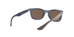 Rayban 0RJ9052S 706873 JUNIOR NEW WAYFARER TRANSPARENT BLUE - comprar online