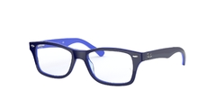 RAYBAN JUNIOR VISTA 0RJ1531 3839 46 BLUE ON TRANSPARENT BLUE