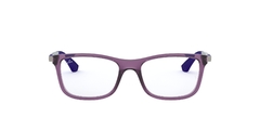 RAYBAN JUNIOR VISTA 0RJ1549 3735 48 Transparent Violet - comprar online