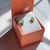 Brinco Mini Oval Green Fusion - comprar online