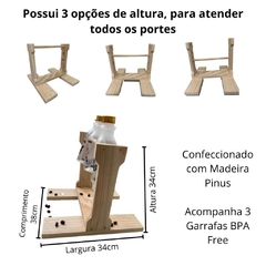 Kit Enriquecimento Ambiental com 1 Tapete Interativo e 1 Dispenser - comprar online