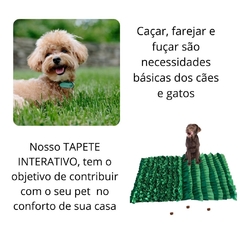 Tapete Esteira Grande Interativo para Cães Gatos