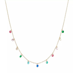 CHOKER COM CRISTAIS RAINBOW CHVM056-O