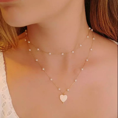 CHOKER COM PÉROLAS NO OURO - CHVM020-O - comprar online