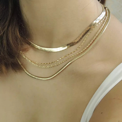 CHOKER CORDÃO BAIANO NO OURO - CHVM123-O - comprar online