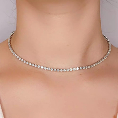 CHOKER RIVIERA CRISTAL RÓDIO