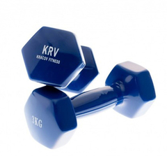 Pesas Mancuernas Krv 3 Kg X 2 Unidades Gym Fitness