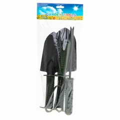 Set Kit Jardinería 4 Piezas Palas + Rastrillo + Removedor - comprar online