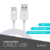 Cable USB Tipo C XAEA Qualy 4.4A Blanco - comprar online