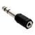 Adaptador Miniplug Auxiliar 3,5 A Plug Grande 6,5mm Estereo