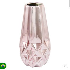 Vaso Cerâmica Rosegold