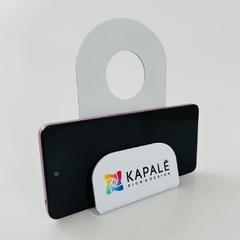 Kit com 60 (R$ 7,00 cada) Suportes para carregar Celular Personalizado