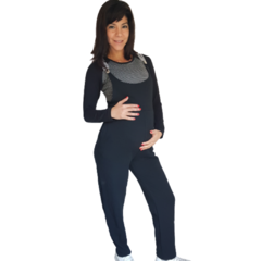 Mono Jumper Elastizado Frizado Negro - Gris - comprar online