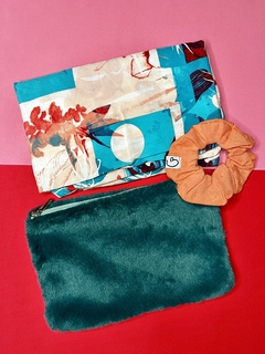 Necessaire + Kimono Viscose - comprar online