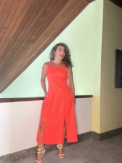 vestido Midi no Viscolinho na internet