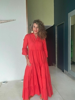 Vestido longo Bia