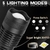 LINTERNA LED POTENTE RECARGABLE CON BATERIA NITECORE 2300MAH - tienda online