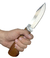 CUCHILLO DE CAZA 30CM MANGO DE MADERA - comprar online