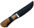 CUCHILLO DE CAZA 30CM MANGO DE MADERA - Tienda Logi