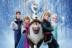 "Frozen" Banner para colgar 120x80cm