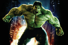 "Hulk" Banner para colgar 120x80cm