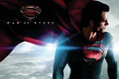 "Superman" Banner para colgar 120x80cm