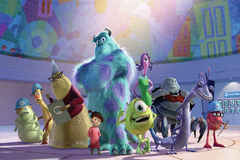 " Monsters Inc. " Banner para colgar 120x80cm