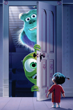 " Monsters Inc. " Banner para colgar 120x80cm