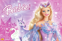 "Barbie" Banner para colgar 120x80cm