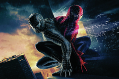 "Spider Man" Banner para colgar 120x80cm.