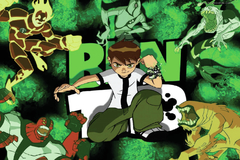 "Ben 10" Banner para colgar 120x80cm