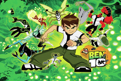 "Ben 10" Banner para colgar 120x80cm