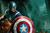 "Capitán América" Banner para colgar 120x80cm