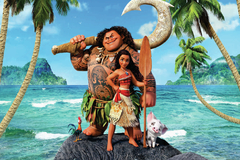 "Moana" Banner para colgar 120x80cm