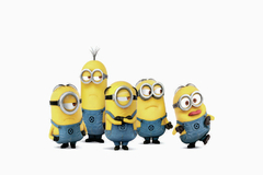 "Minions" Banner para colgar 120x80cm